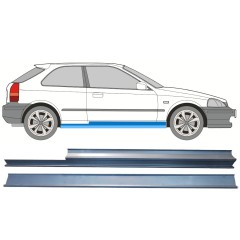 Opravný plech prahu pre Honda Civic EJ EK 1995-2001 / Pravá / Sada 10329