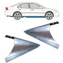 Opravný plech prahu pre Honda Civic 2001-2005 / Vľavo = Vpravo (symetrické) / Sada 11746