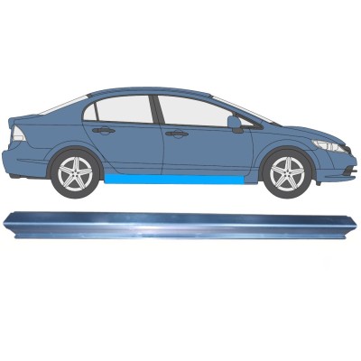 Opravný plech prahu pre Honda Civic 2005-2011 / Pravá / SEDAN 11006