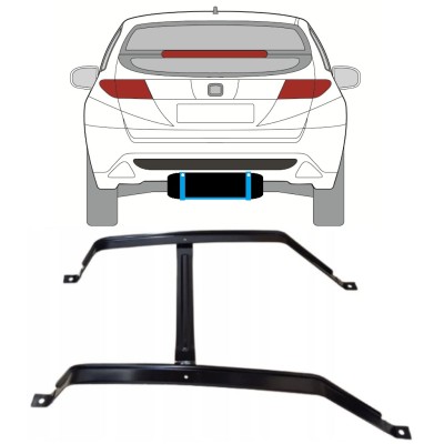 Objímky palivovej nádrže pre Honda Civic 2005-2011 15042