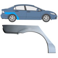 Lem zadného blatníka pre Honda Civic 2005-2011 / Pravá / SEDAN 16764
