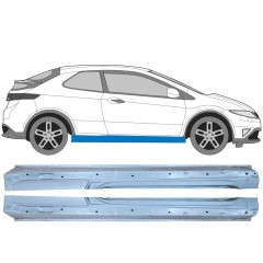 Kompletný prah pre Honda Civic 2005-2011 / Ľavá+Pravá / Sada 10093