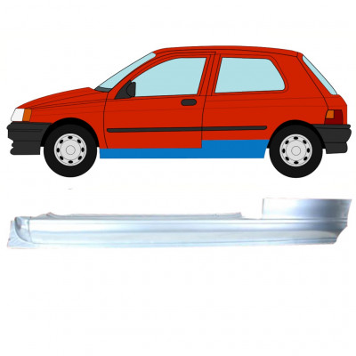 Opravný plech prahu pre Renault Clio 1990-1998 / Ľavý 11010