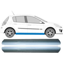 Opravný plech prahu pre Renault Clio III 2005-2014 / Ľavá+Pravá / Sada 9811