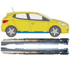 Kompletný prah pre Renault Clio IV 2016-2019 / Ľavá+Pravá / Sada 16255