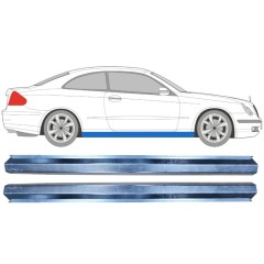 Opravný plech prahu pre Mercedes CLK W209 2002-2010 / Ľavá+Pravá / Sada 11377