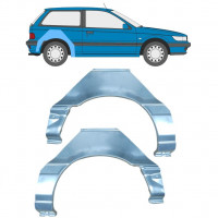 Lem zadného blatníka pre Mitsubishi Colt 1988-1992 / Ľavá+Pravá / Sada 11017