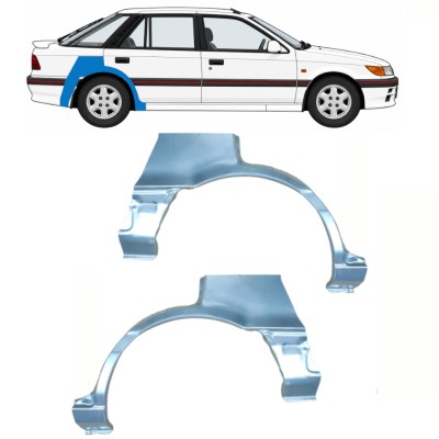 Lem zadného blatníka pre Mitsubishi Colt 1988-1992 / Ľavá+Pravá / Sada 10797