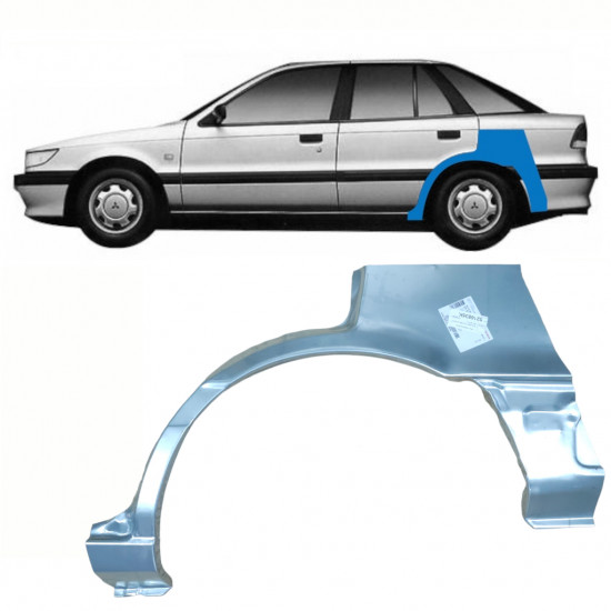 Lem zadného blatníka pre Mitsubishi Colt / Lancer 1988-1992 / Ľavý 10796