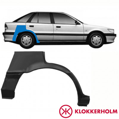 Lem zadného blatníka pre Mitsubishi Colt / Lancer 1988-1992 / Pravá 10795