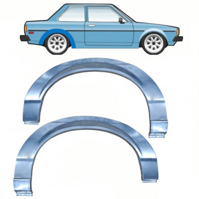 Lem zadného blatníka pre Toyota Corolla 1979-1987 / Ľavá+Pravá / Sada 10807