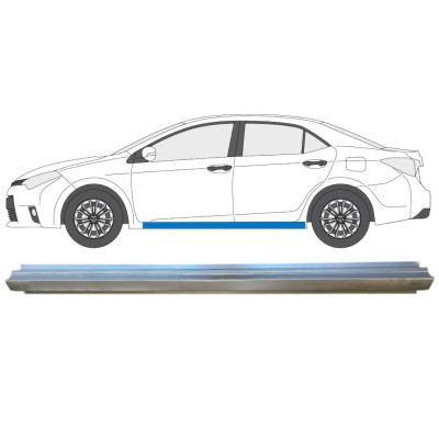 Opravný plech prahu pre Toyota Corolla 2013-2019 / Ľavý 14890