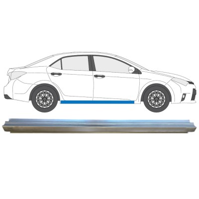 Opravný plech prahu pre Toyota Corolla 2013-2019 / Pravá 14889