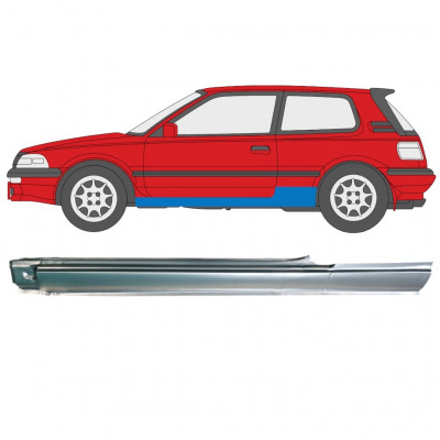 Opravný plech prahu pre Toyota Corolla 1987-1992 / Ľavý 7050