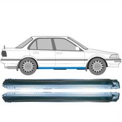 Kompletný prah pre Toyota Corolla 1987-1994 / Ľavá+Pravá / Sada 10497