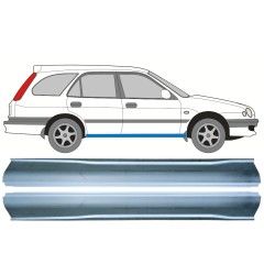 Opravný plech prahu pre Toyota Corolla E11 1997-2002 / Ľavá+Pravá / Sada 9885