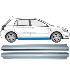 Opravný plech prahu pre Toyota Corolla E12 2001-2007 / Ľavá+Pravá / Sada 9485