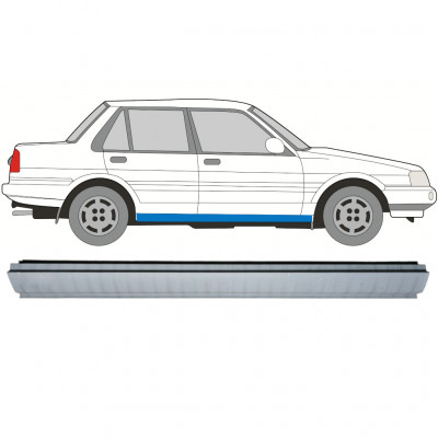 Opravný plech prahu pre Toyota Corolla 1983-1988 / Pravá 7694