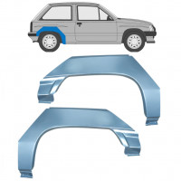 Lem zadného blatníka pre Opel Corsa A 1982-1993 / Ľavá+Pravá / Sada 9794