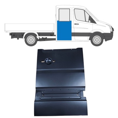 Opravný plech zadných dverí pre Volkswagen Crafter 2005-2017 / Pravá 14237