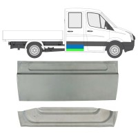 Opravný plech zadných dverí pre Volkswagen Crafter 2005-2017 / Vľavo = Vpravo (symetrické) / Sada 14126