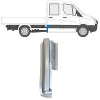 Opravný plech zadného rohu pre Volkswagen Crafter 2005-2017 / Pravá 15508