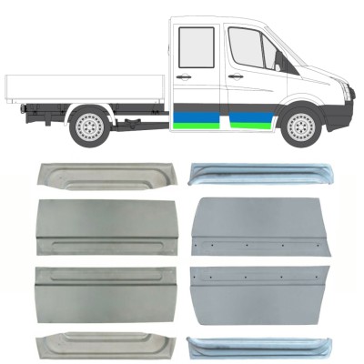 Opravný plech dverí pre Volkswagen Crafter 2005-2017 / Sada 14483