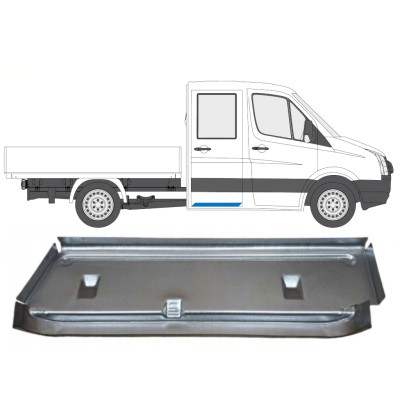 Nástupný práh oprava pre Volkswagen Crafter 2005-2017 / Pravá 15368