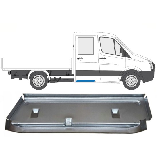 Nástupný práh oprava pre Volkswagen Crafter 2005-2017 / Pravá 15368
