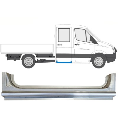 Opravný plech zadného prahu pre Volkswagen Crafter 2005-2017 / Pravá 15518