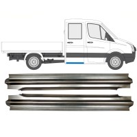 Opravný plech zadného prahu pre Volkswagen Crafter 2005-2017 / Ľavá+Pravá / Sada 15516