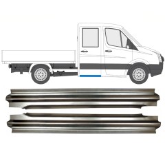 Opravný plech zadného prahu pre Volkswagen Crafter 2005-2017 / Ľavá+Pravá / Sada 15516