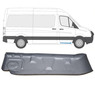Nástupný práh oprava pre Volkswagen Crafter 2005-2017 / Pravá 15542