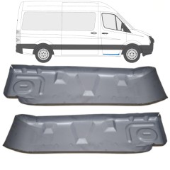 Nástupný práh oprava pre Volkswagen Crafter 2005-2017 / Ľavá+Pravá / Sada 15544