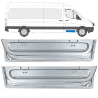 Opravný plech predných dverí vnútorný pre Volkswagen Crafter 2005-2017 / Ľavá+Pravá 17058