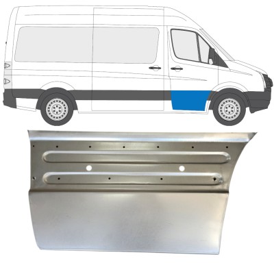 Opravný plech predných dverí pre Volkswagen Crafter 2005-2017 / Pravá 15494