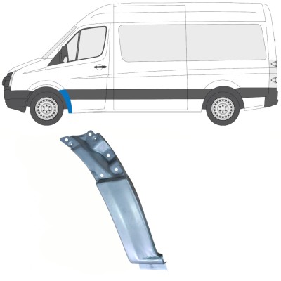 Opravný plech predného blatníka pre Volkswagen Crafter 2005-2017 / Ľavý 13751