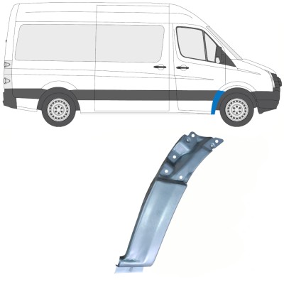 Opravný plech predného blatníka pre Volkswagen Crafter 2005-2017 / Pravá 13752