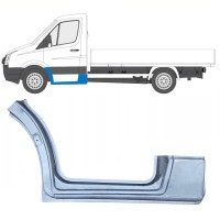 Opravný plech predného blatníka s časťou prahu pre Volkswagen Crafter 2005-2017 / Ľavý 13839