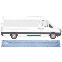 Opravný plech posuvných dverí vnútorný pre Volkswagen Crafter 2005-2017 / Pravá 13992