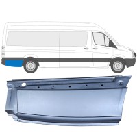 Lem zadného blatníka pre Volkswagen Crafter 2005-2017 / Pravá 13451