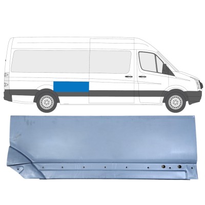 Lem zadného blatníka pre Volkswagen Crafter 2005-2017 / Pravá 15521