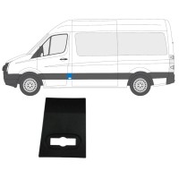 Predná bočná lišta pre Volkswagen Crafter 2005-2017 / Ľavý 13688