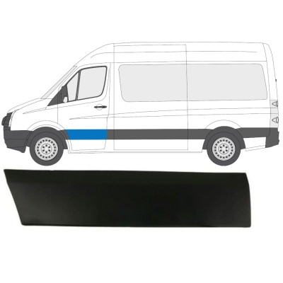 Lišta predných dverí pre Volkswagen Crafter 2005-2017 / Ľavý 13686