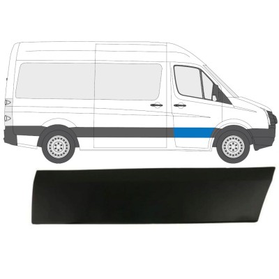 Lišta predných dverí pre Volkswagen Crafter 2005-2017 / Pravá 13687