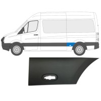 Bočná lišta zadného blatníka pre Volkswagen Crafter 2005-2017 / Ľavý 13823