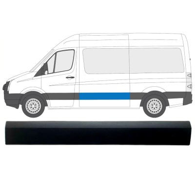 Bočná lišta pre Volkswagen Crafter 2005-2017 / Ľavý 13825