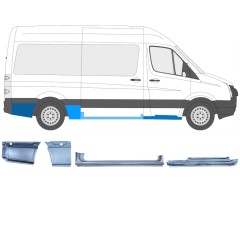 Opravný plech sada pre Volkswagen Crafter 2005-2017 / Pravá / 14502