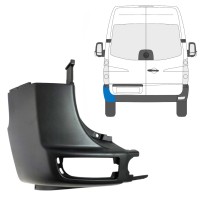 Zadný roh nárazníka pre Volkswagen Crafter 2005-2017 / Ľavý 15547