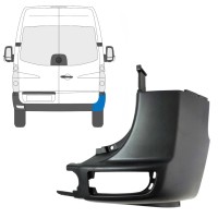 Zadný roh nárazníka pre Volkswagen Crafter 2005-2017 / Pravá 15548